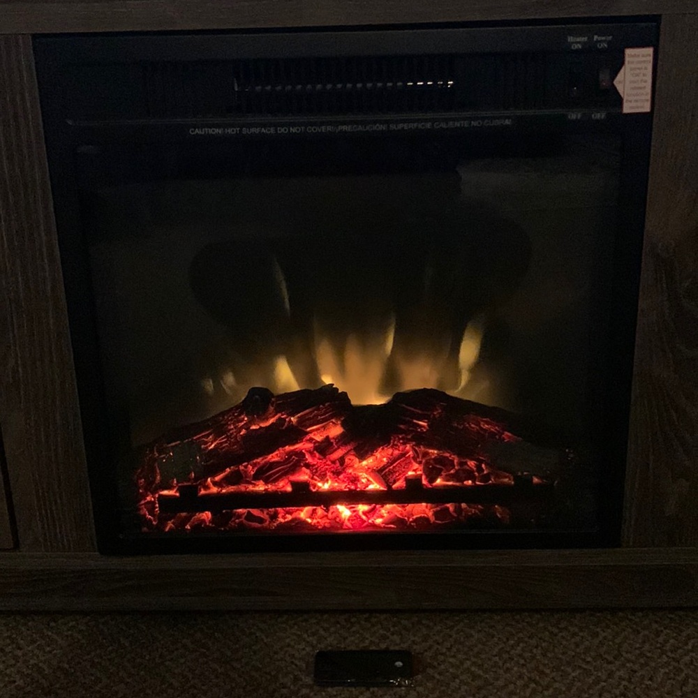 Electric Fireplace (INSERT ONLY) with Heat and Remote Control